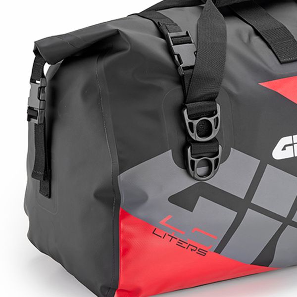 Givi Sacoche de Selle EA115GRB Waterproof 40L Grey Red