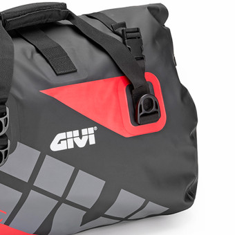 Givi Sacoche de Selle EA115GRB Waterproof 40L Grey Red