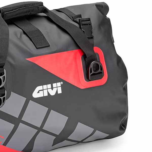 Givi Sacoche de Selle EA115GRB Waterproof 40L Grey Red