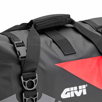Givi Sacoche de Selle EA115GRB Waterproof 40L Grey Red