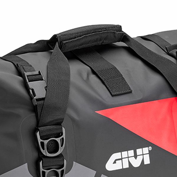 Givi Sacoche de Selle EA115GRB Waterproof 40L Grey Red