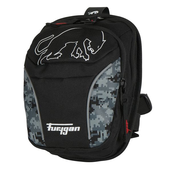 Sacoches jambe moto Furygan Sac de jambe Colt Evo 2 Black Pixel