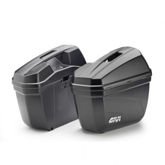 Top Case - Valises Givi Valises Monokey E22 Black Pack2 Top Case - Valises Givi Valises Monokey E22 Black Pack2