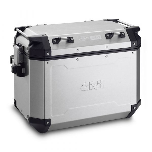 Top Case - Valises Givi Paire de Valises Latérales Monokey Trekker Outback 48 L Silver Pack2 Top Case - Valises Givi Paire de Valises Latérales Monokey Trekker Outback 48 L Silver Pack2