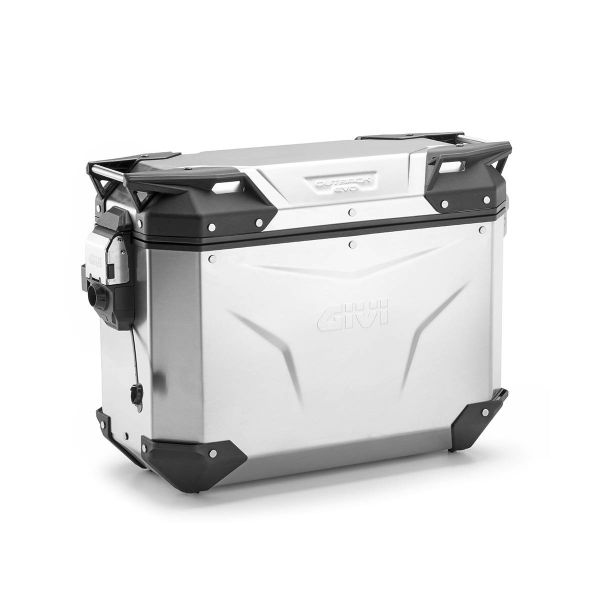 Top Case - Valises Givi Valise latérale Droite Trekker Outback EVO 37L Anodisé Top Case - Valises Givi Valise latérale Droite Trekker Outback EVO 37L Anodisé