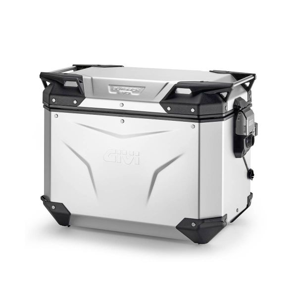 Top Case - Valises Givi Valise latérale Gauche Trekker Outback EVO 48L Anodisé Top Case - Valises Givi Valise latérale Gauche Trekker Outback EVO 48L Anodisé