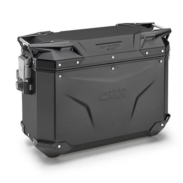 Top Case - Valises Givi Valise Trekker Outback EVO Black 37L Gauche Top Case - Valises Givi Valise Trekker Outback EVO Black 37L Gauche