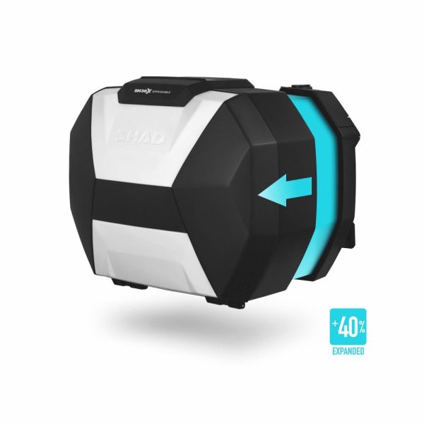 Top Case - Valises Shad Valises Laterales Extensibles SH38X Aluminium