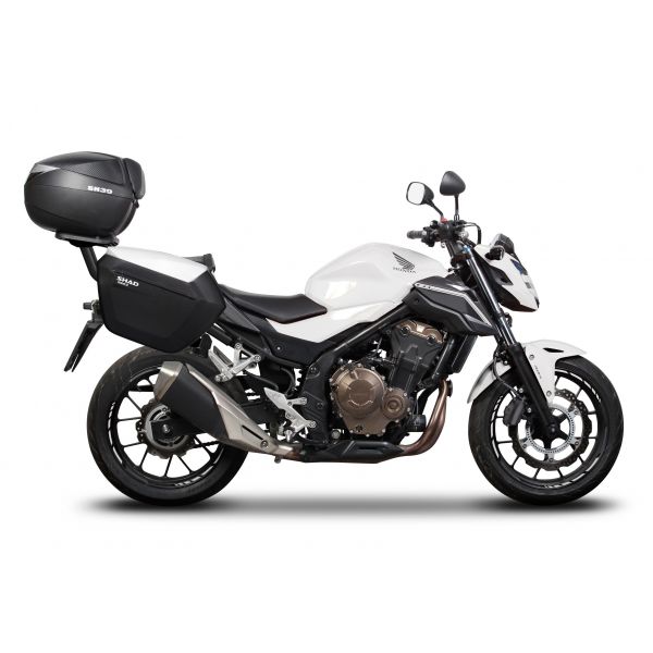 Shad Valises Laterales SH23 Noir brut Pack