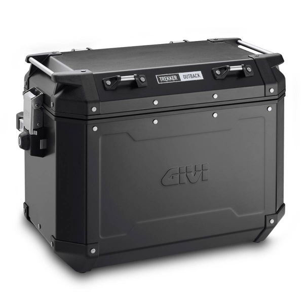 Top Case - Valises Givi Paire de Valises Monokey Trekker Outback 48L + 37L Black Pack2 Top Case - Valises Givi Paire de Valises Monokey Trekker Outback 48L + 37L Black Pack2