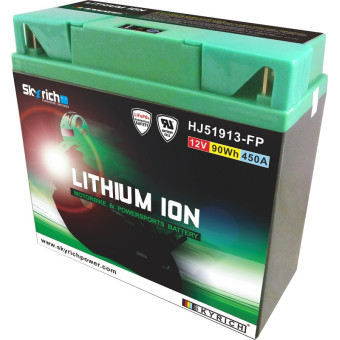 Batterie Moto SKYRICH SKYRICH Lithium Ion 51913 ultra légère Batterie Moto SKYRICH SKYRICH Lithium Ion 51913 ultra légère