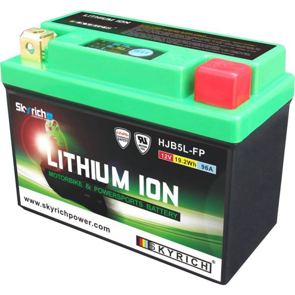 Batterie Moto SKYRICH SKYRICH Lithium Ion LIB5L ultra lgre