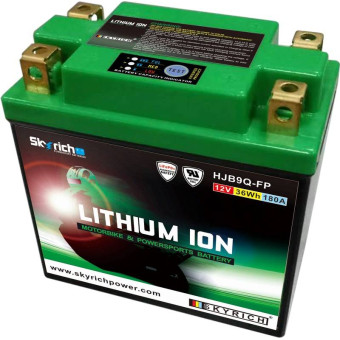 Batterie Moto SKYRICH SKYRICH Lithium Ion LIB9 ultra légère Batterie Moto SKYRICH SKYRICH Lithium Ion LIB9 ultra légère