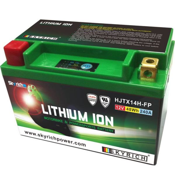 Batterie Moto SKYRICH SKYRICH Lithium Ion LTX14-BS ultra lgre