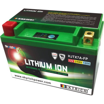 Batterie Moto SKYRICH SKYRICH Lithium Ion LTX7A-BS ultra légère Batterie Moto SKYRICH SKYRICH Lithium Ion LTX7A-BS ultra légère