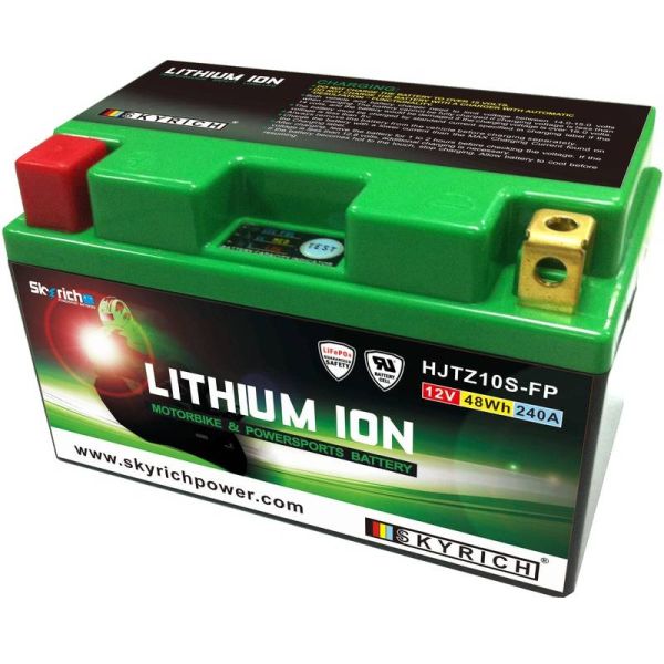 Batterie Moto SKYRICH SKYRICH Lithium Ion LTZ10S ultra légère Batterie Moto SKYRICH SKYRICH Lithium Ion LTZ10S ultra légère