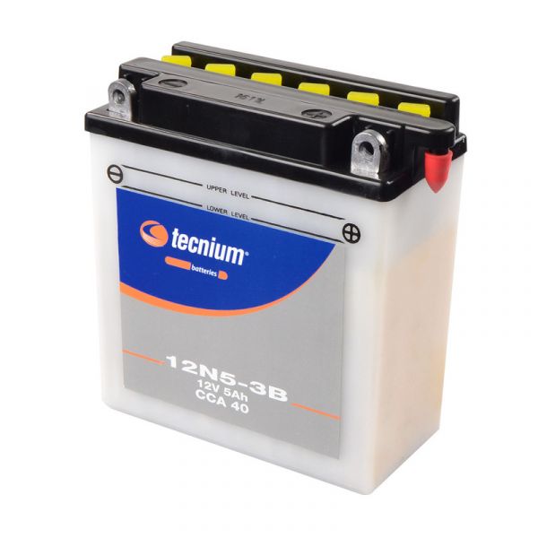 Batterie Moto Tecnium Batterie Tecnium 12N5-3B conventionnelle