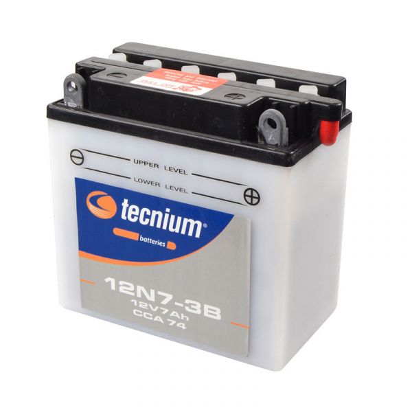 Batterie Moto Tecnium Batterie Tecnium 12N7-3B conventionnelle