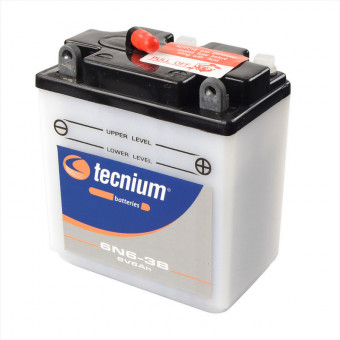Batterie Moto Tecnium Batterie Tecnium 6N6-3B conventionnelle