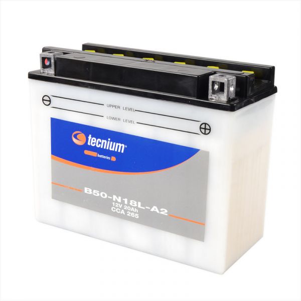 Batterie Moto Tecnium Batterie Tecnium B50-N18L-A2 conventionnelle