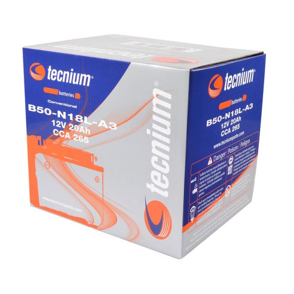 Tecnium Batterie Tecnium B50-N18L-A3 conventionnelle