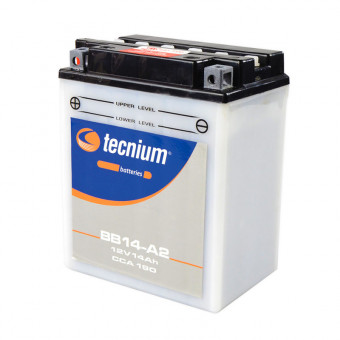 Batterie Moto Tecnium Batterie Tecnium BB14-A2 conventionnelle