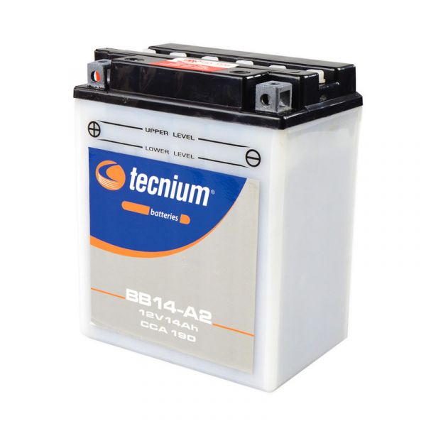Batterie Moto Tecnium Batterie Tecnium BB14-A2 conventionnelle