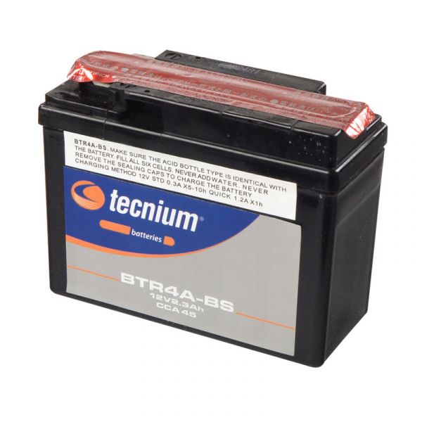 Batterie Moto Tecnium Batterie Tecnium BTR4A-BS sans entretien