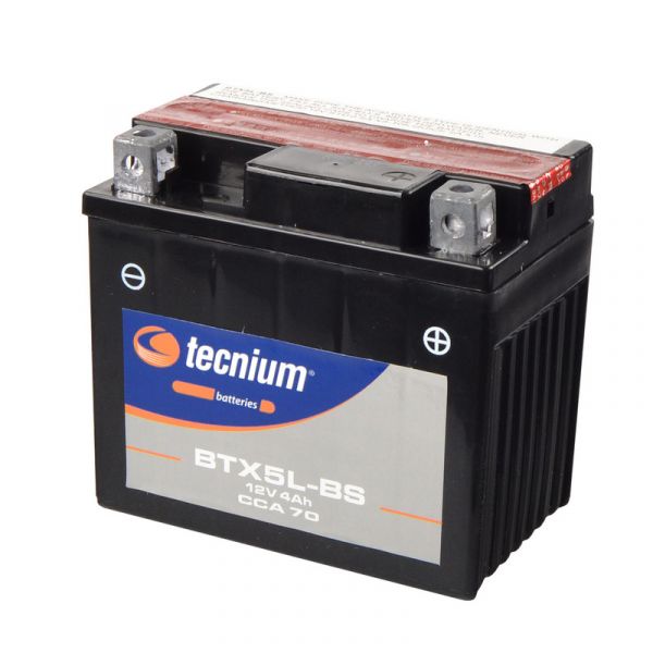 Batterie Moto Tecnium Batterie Tecnium BTX5L-BS sans entretien