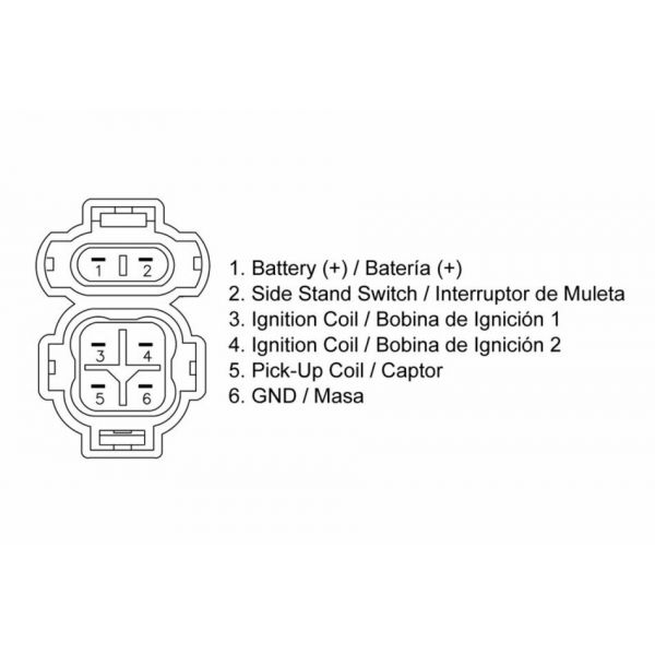 Boitier CDI Tecnium Boitier CDI Tecnium Honda XLV600 Transalp (88-97)
