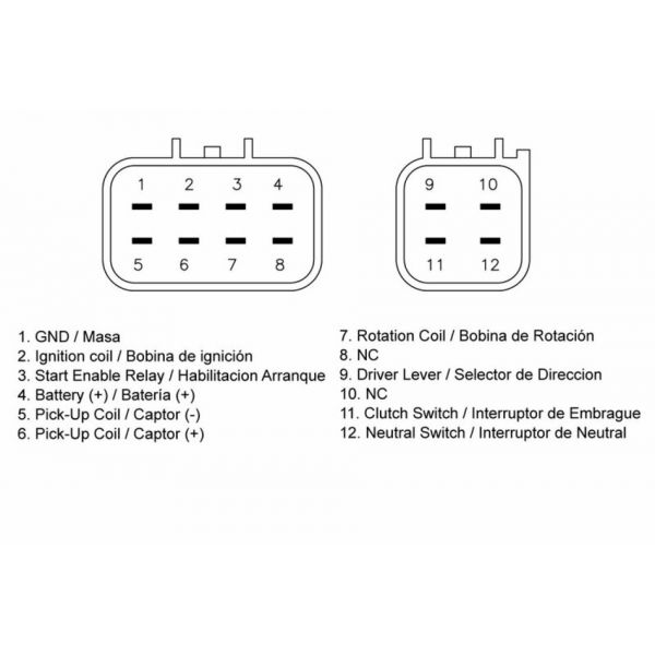 Tecnium Boîtier CDI Tecnium Yamaha YFM350X Warrior (02-04)