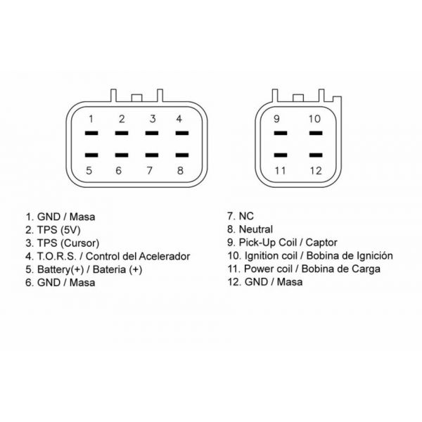 Tecnium Botier CDI Tecnium Yamaha YFZ450 (04-05)