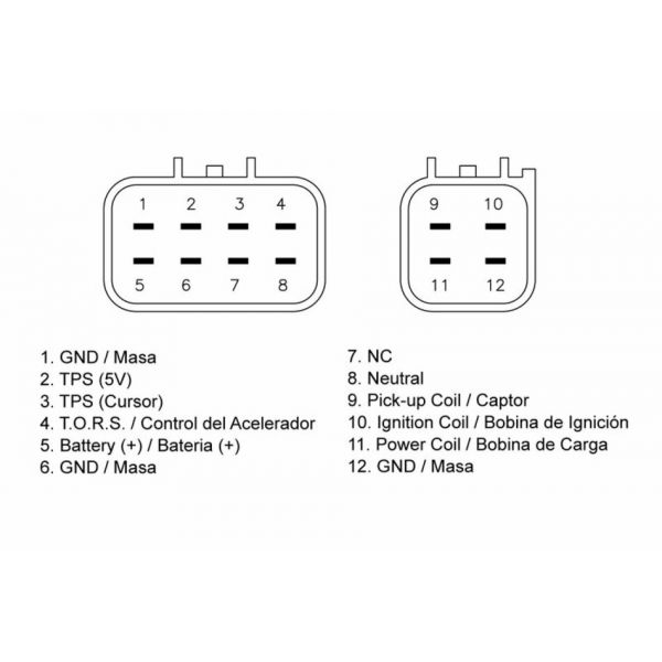 Tecnium Botier CDI Tecnium Yamaha YFZ450 (06-09)