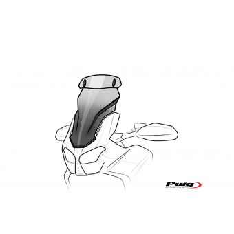 Bulle Puig Bulle Touring Visire Yamaha FZ6 Fazer S2 (07-10)