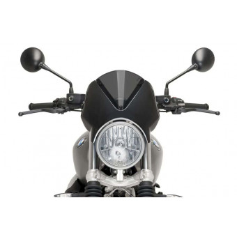 Puig Saute vent Retrovision Noir BMW R Nine T Scrambler (16-20)