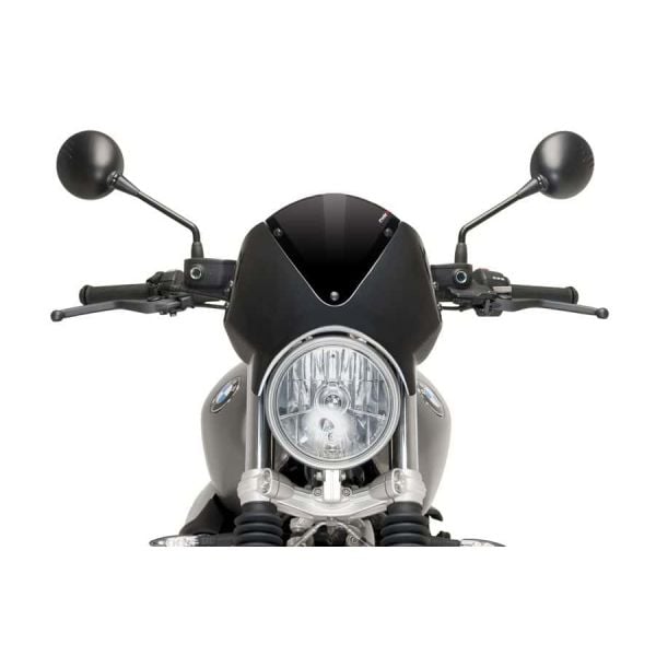 Puig Saute vent Retrovision Noir BMW R Nine T Scrambler (16-20)