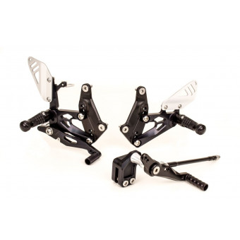 Commandes recules Gilles Tooling Commandes recules Factor X Honda CBR500R/CB500F/CB500X (13-16)