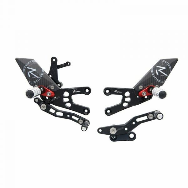 Commandes recul�es Lightech R�glables (standard/invers�e) Honda CBR600RR (07-13)