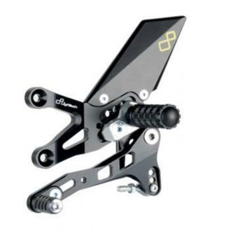 Commandes reculées Lightech Réglables/repliables (sélection inversée) Aprilia RSV4/Tuono V4 (18-20) Commandes reculées Lightech Réglables/repliables (sélection inversée) Aprilia RSV4/Tuono V4 (18-20)