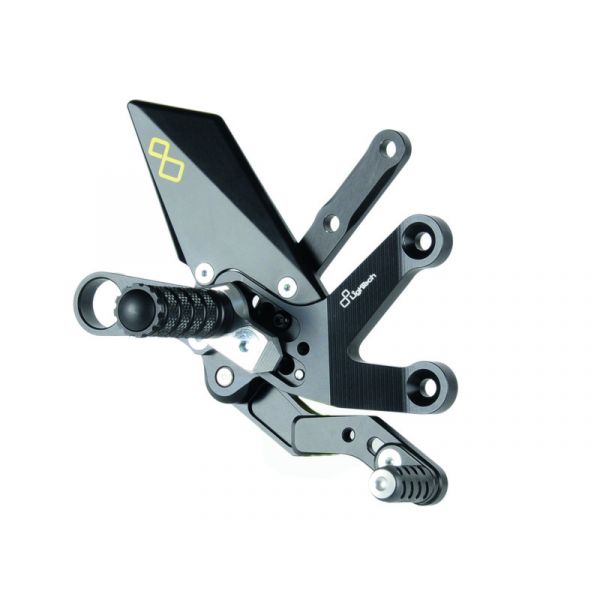 Commandes recules Lightech Rglables/repliables (standard/inverse) Suzuki GSX-S1000 (16-21)