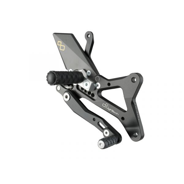 Commandes recules Lightech Rglables/repliables (standard/inverse) Yamaha MT-10 (16-21)