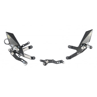 Commandes recules Lightech Rglables/repliables (standard/inverse) BMW S1000RR (19-21)