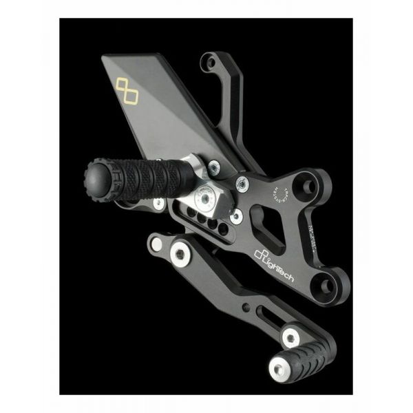Commandes recules Lightech Rglables/repliables (standard/inverse) Honda CBR100RR (08-19)