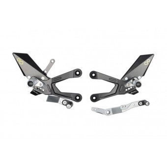 Commandes reculées Lightech Réglables/repliables (standard/inversée) Honda CBR1000RR (20-21) Commandes reculées Lightech Réglables/repliables (standard/inversée) Honda CBR1000RR (20-21)