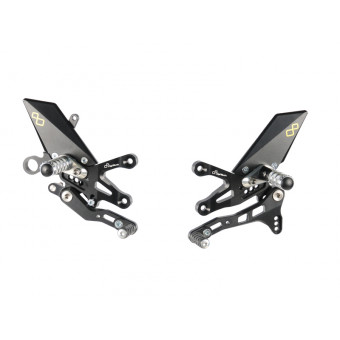 Commandes recules Lightech Rglables/repliables Aprilia RSV4/Tuono V4 (09-17)