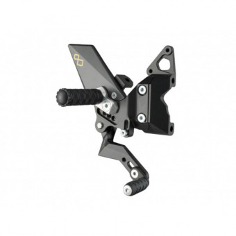 Commandes reculées Lightech Réglables/repliables Ducati Panigale 899/1199/1299/V2 Commandes reculées Lightech Réglables/repliables Ducati Panigale 899/1199/1299/V2