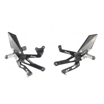 Commandes reculées Lightech Réglables/repliables Ducati Panigale V4 (18-21) Commandes reculées Lightech Réglables/repliables Ducati Panigale V4 (18-21)