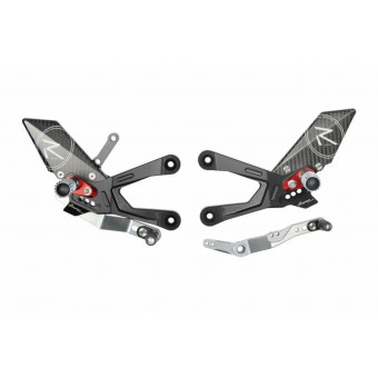 Commandes reculées Lightech Réglables/repliables Racing (standard/inversée) Honda CBR1000RRR (20-21) Commandes reculées Lightech Réglables/repliables Racing (standard/inversée) Honda CBR1000RRR (20-21)