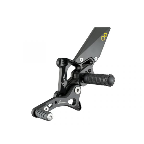 Commandes recul�es Lightech R�glables/repliables Racing (standard/invers�e) Ducati 848/1098/1198