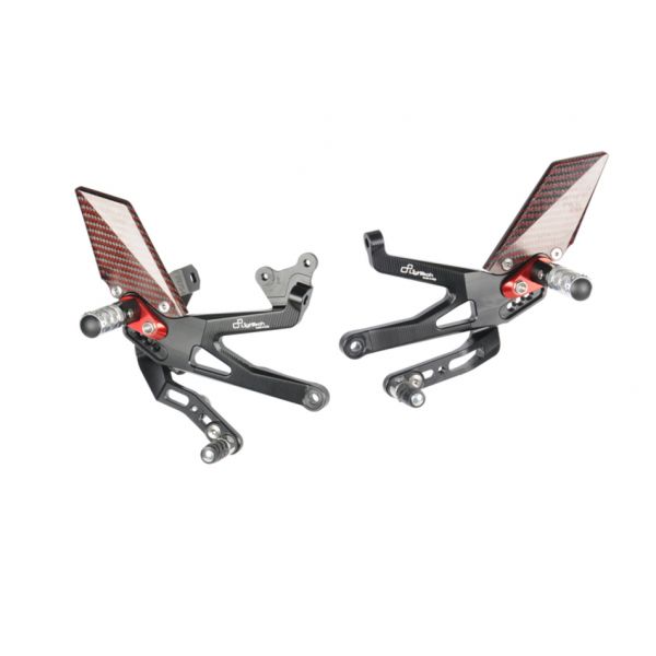 Commandes recules Lightech Rglables/repliables Racing Ducati Panigale V4 (18-21)